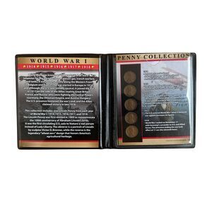 World War I Penny Collection + Lincoln Steel Penny Collectible Coin Set